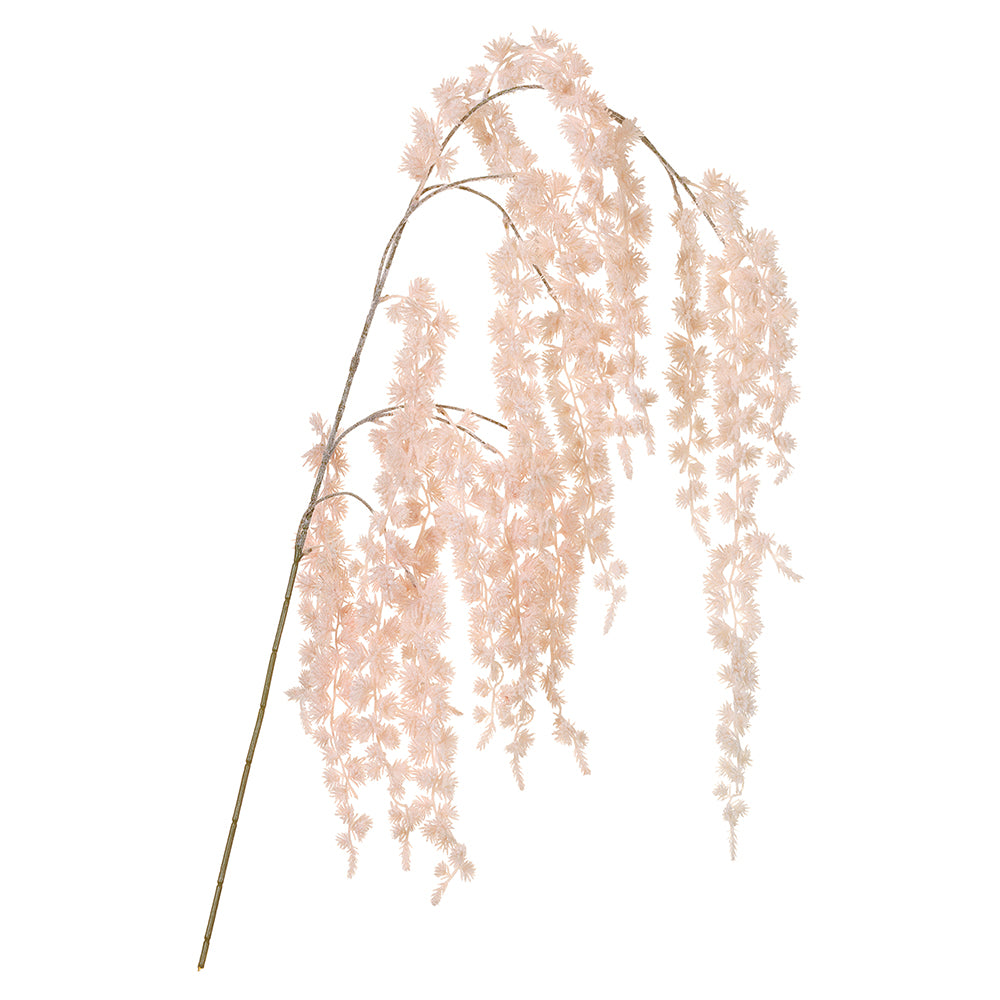 Pine Needle Hanging Spray Pink