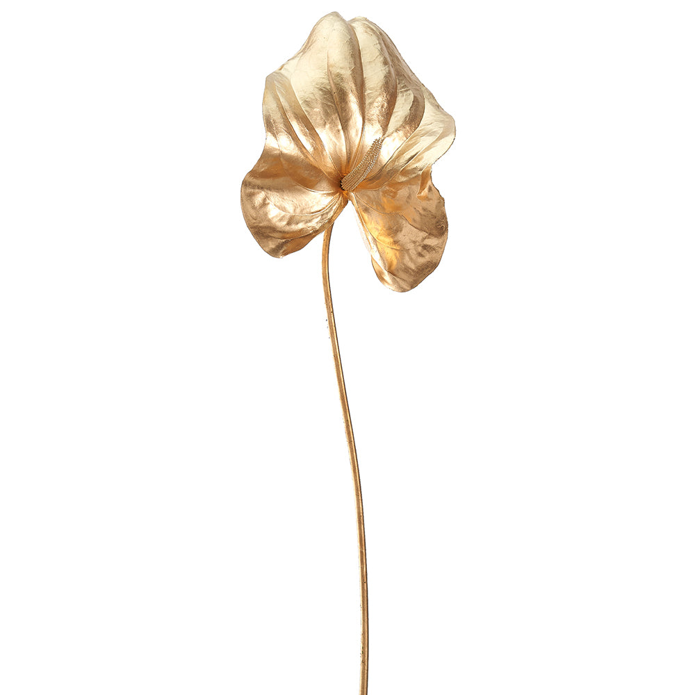 Metallic Anthurium Flower 34.25"