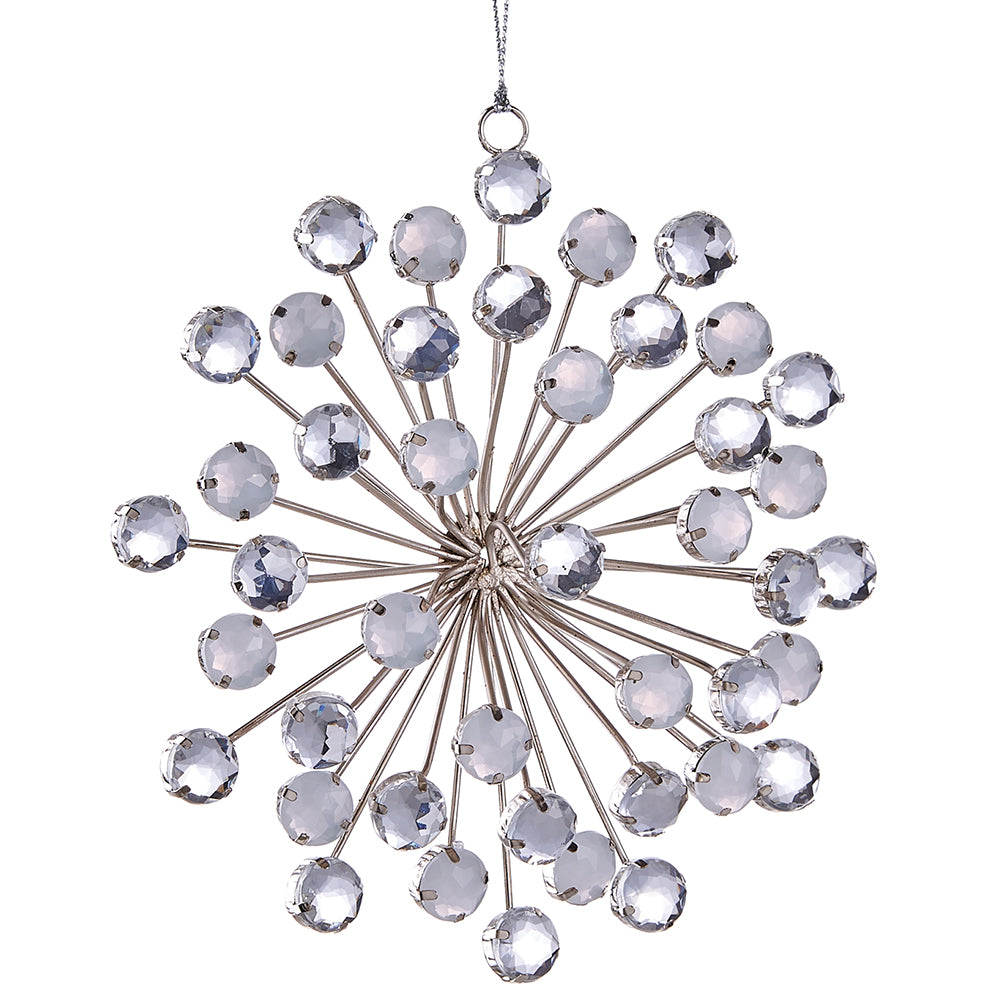 Rhinestone Starburst Ornament