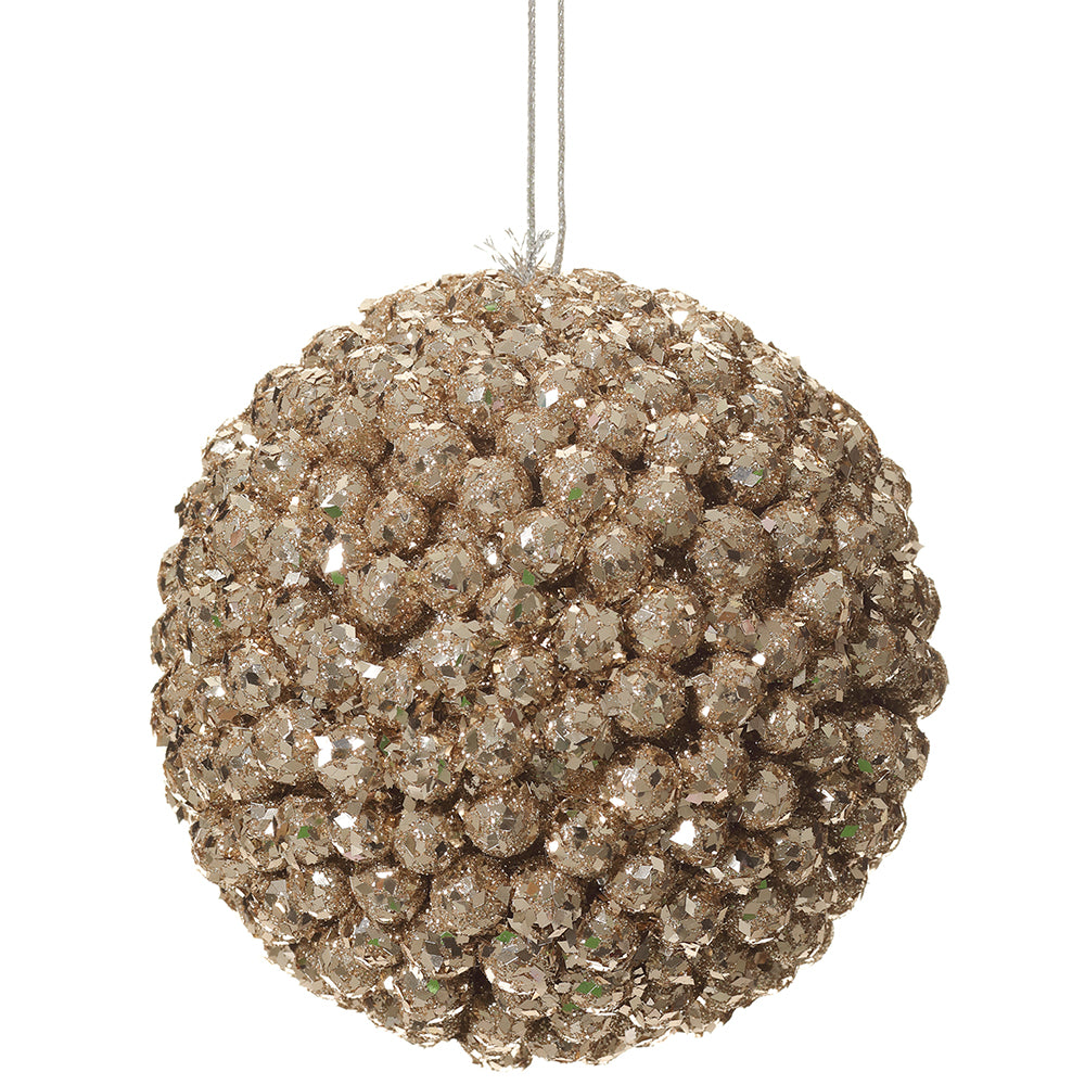 Gold Glitter Ornament