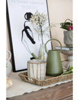 Matte Green Watering Can