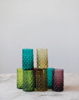 Bubble Glassware — Tall Colorful Bubble Glassware Set