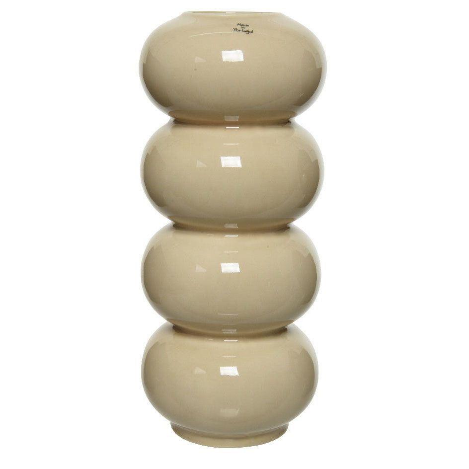 Cream Stoneware Vase