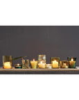 Shades of Green Candle Holder Set