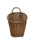 Woven Straw Harvest Basket
