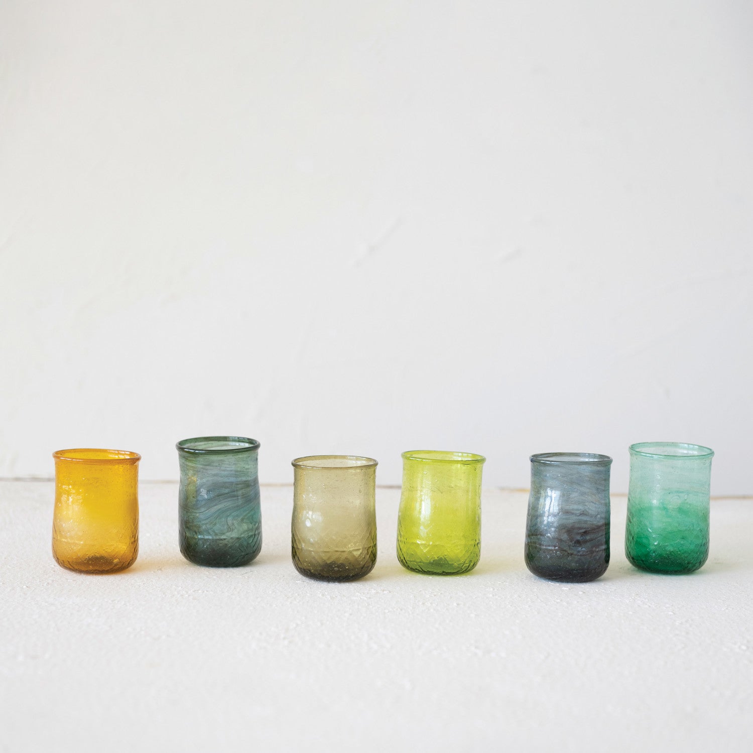Hand Blown Glass Drinking Glasses – Unique Drinking Glasses