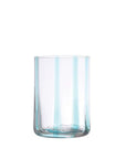 Highball Glasses - Blue Striped