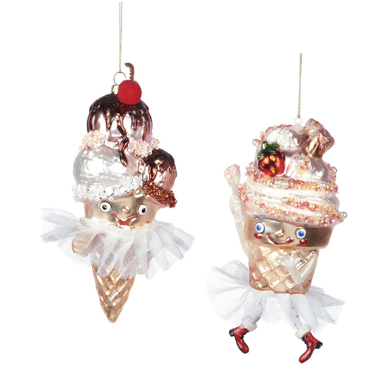Ice Cream Doll Ornaments