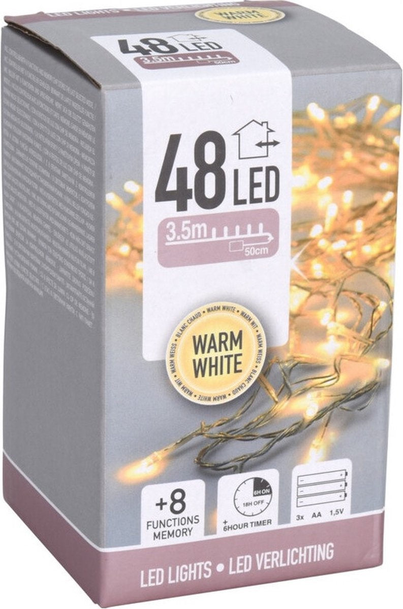 48 Warm White LED Lights