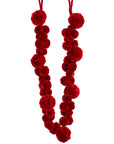 Soft Pom Pom Garlands Red