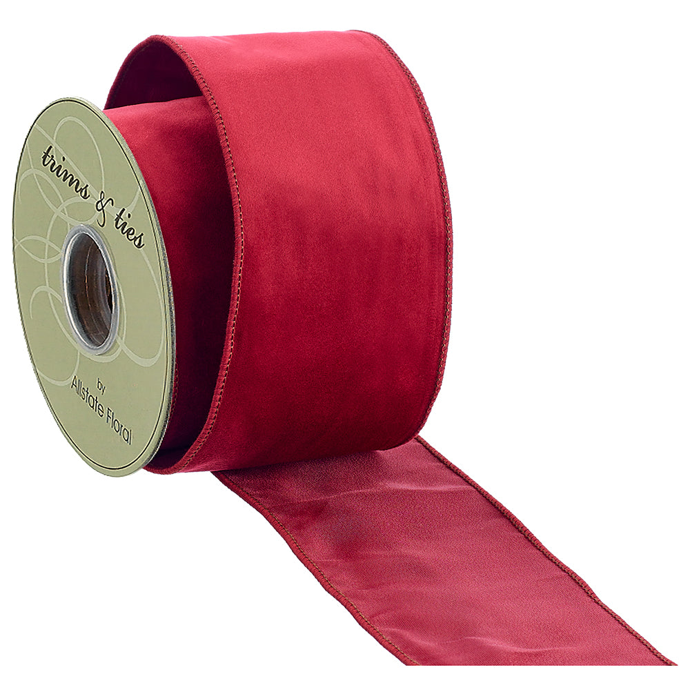 Velvet Ribbon in Classic Red