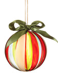 Multicolored Ribbon Ornament 4.75"
