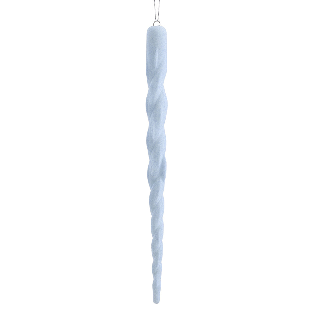 Blue Icicle Ornament