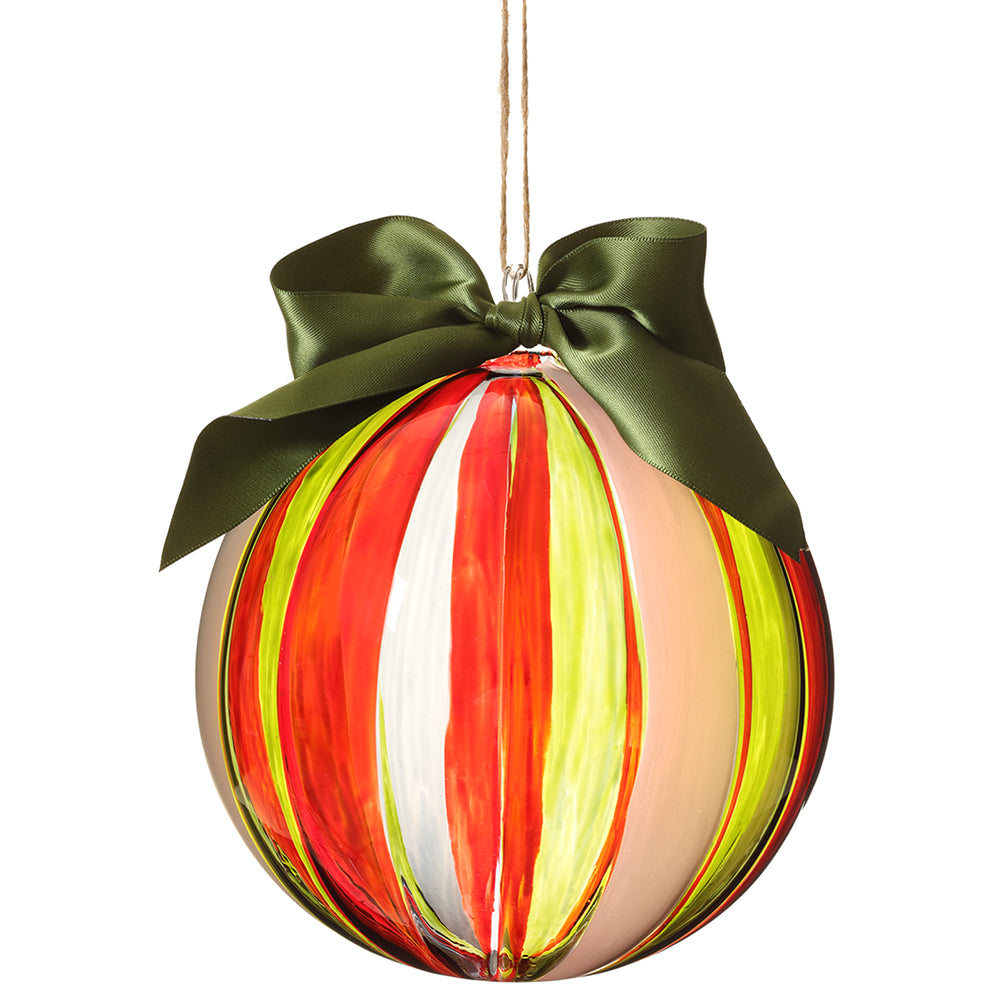 Multicolored Ribbon Ornament 6"