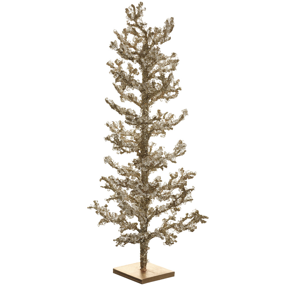 Beaded Mini Holiday Tree 24"
