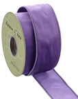 Velvet Ribbon in Lilac 2.5"