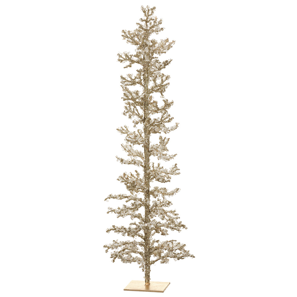 Beaded Mini Holiday Tree 36"
