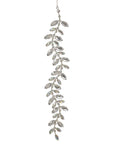 Silver Rhinestone Drop Ornament 14"