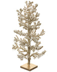 Beaded Mini Holiday Tree 16"