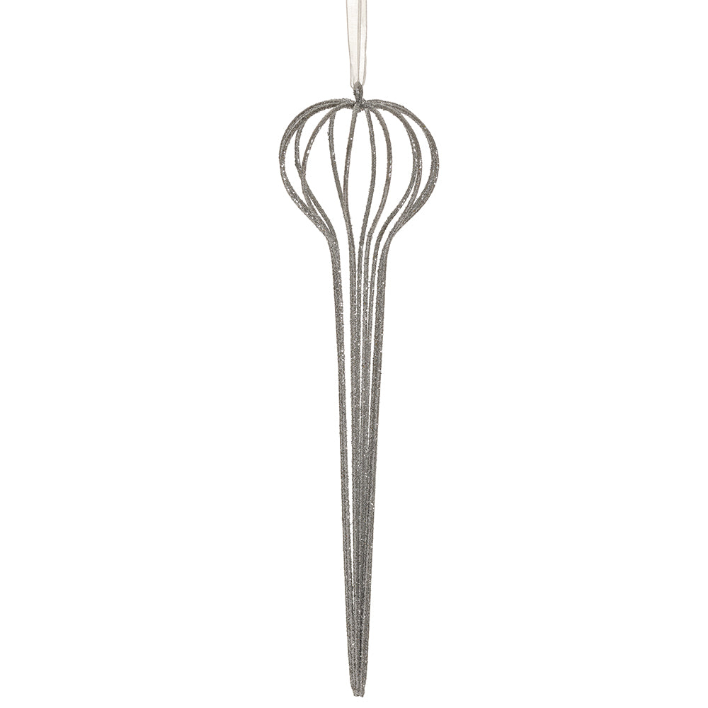 Glittering Finial Ornament
