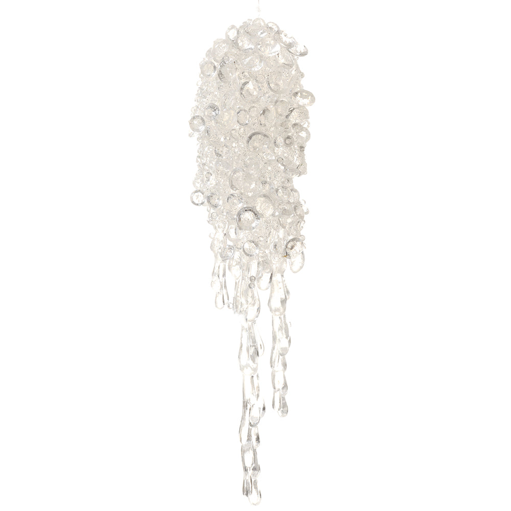 Beaded Icicle Ornament 8"
