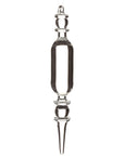 Glass Crystal Drop Ornament 7"