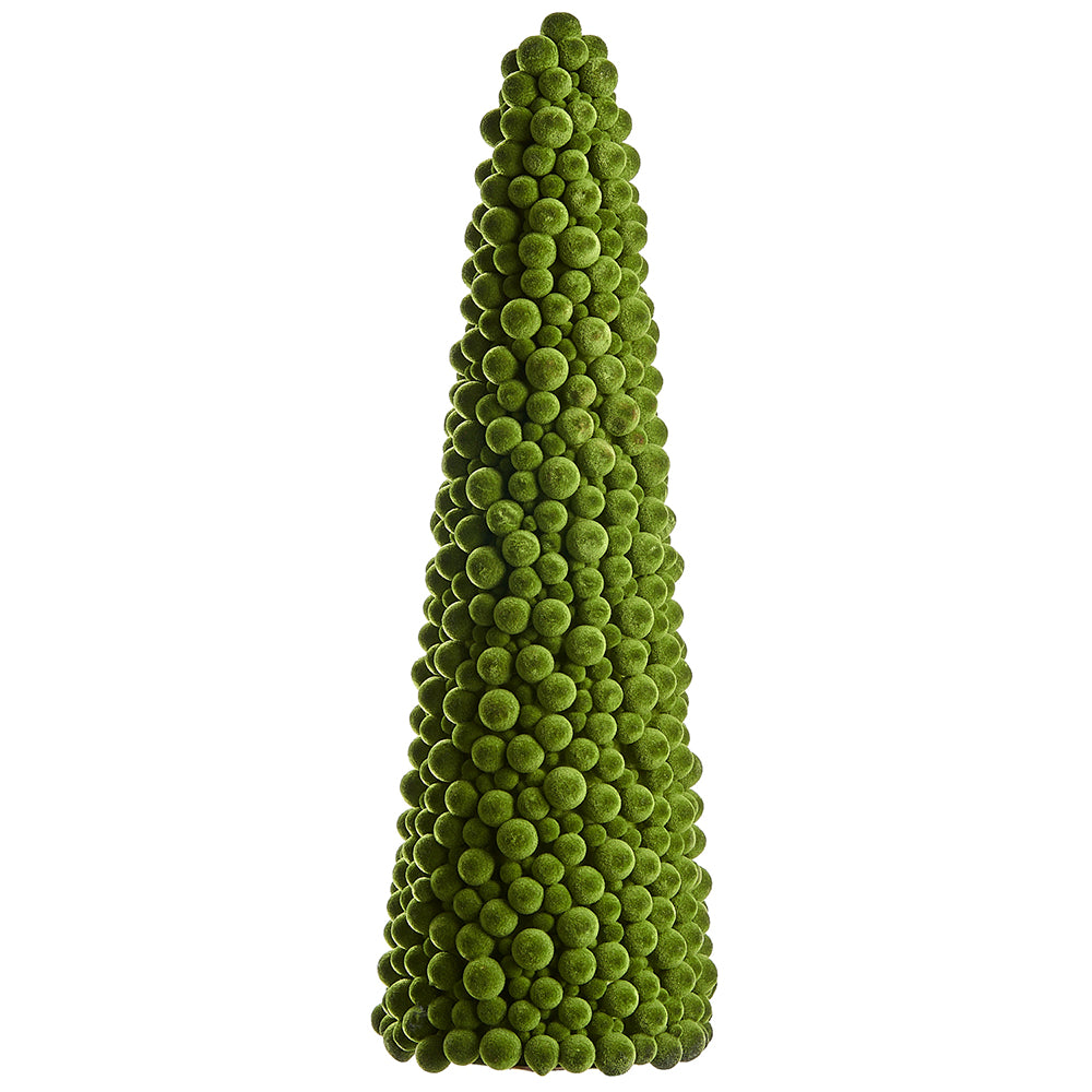 Pom Pom Cone Tree 14.3"
