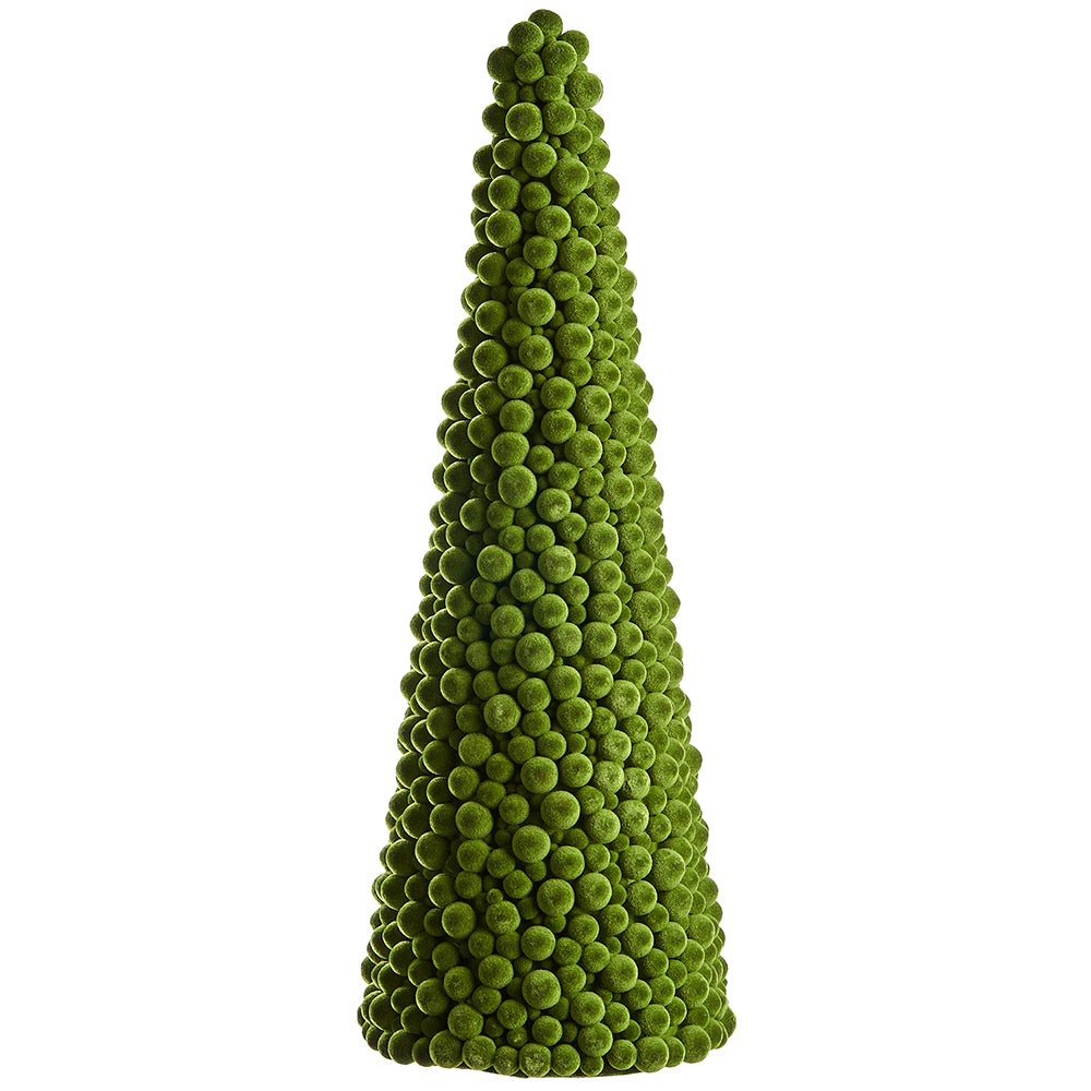 Pom Pom Cone Tree 16.1"
