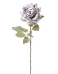 Lavender Heirloom Rose Spray Rose 25.5"