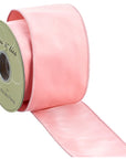 Velvet Ribbon in Petal Pink 4"