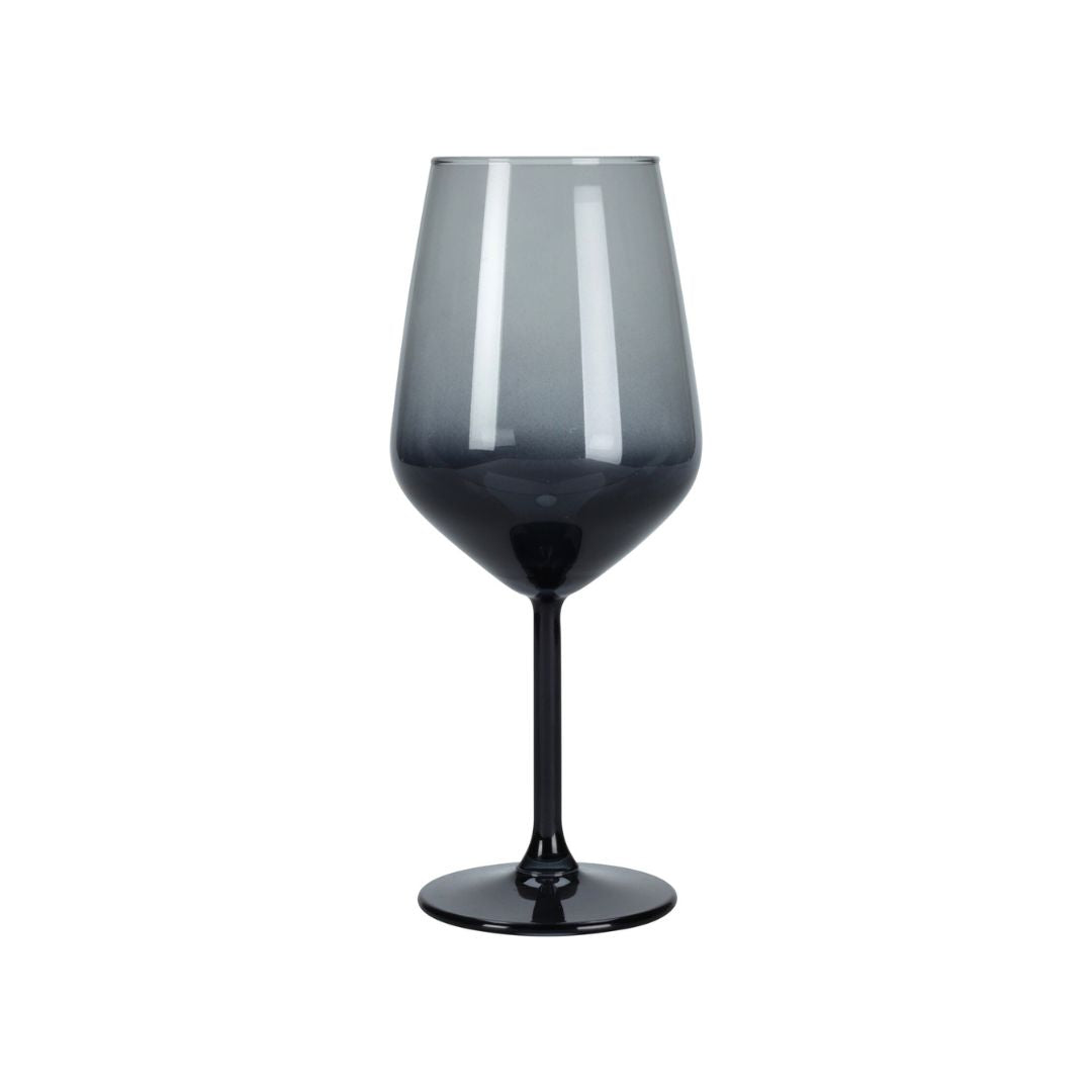 Ombre Smoke Grey Wine Glass