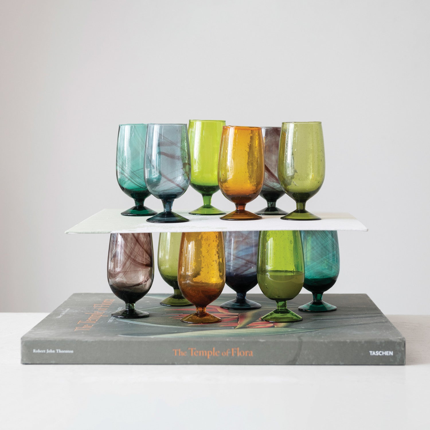 Summer Decor - Garden Party Glasses