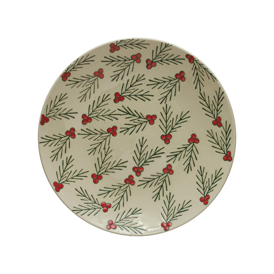 Mistletoe Dinner Plate