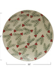 Mistletoe Dinner Plate