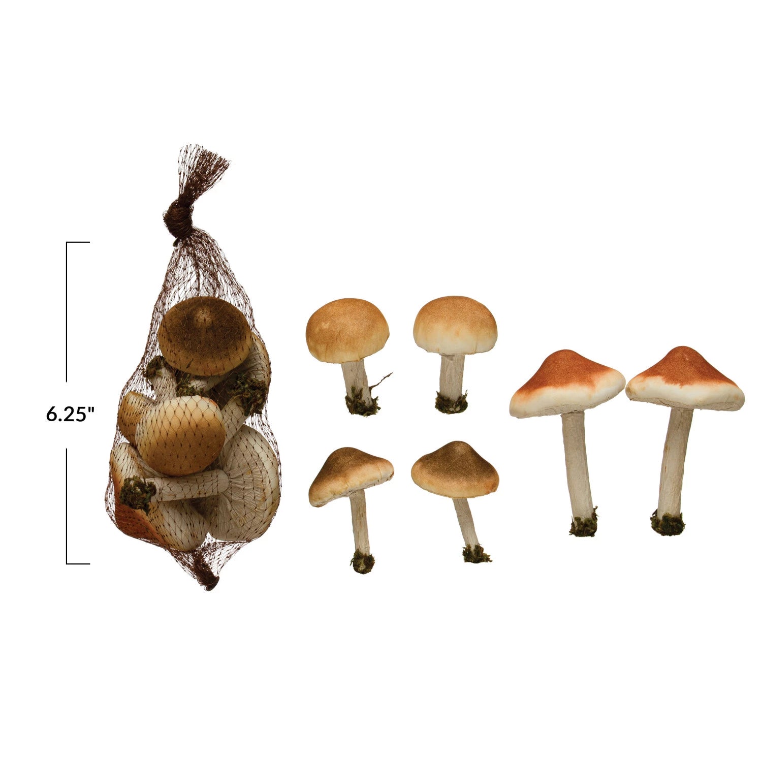 Soft Mini Mushrooms