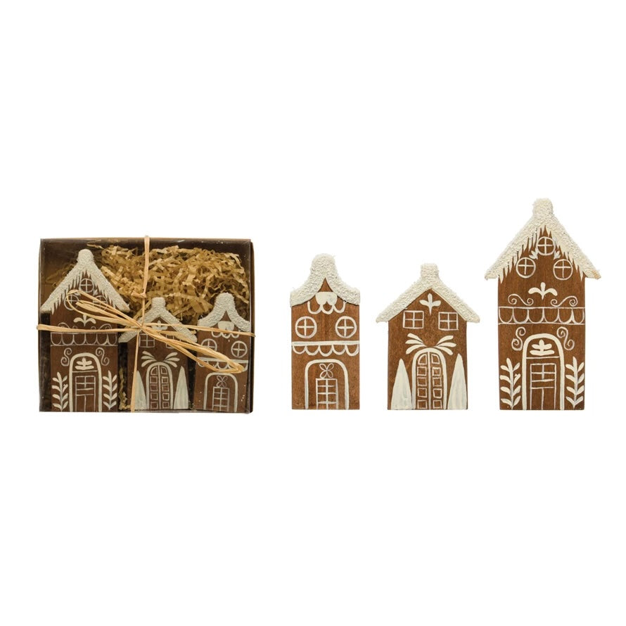 Medium-Sized Gingerbread House Decorations
