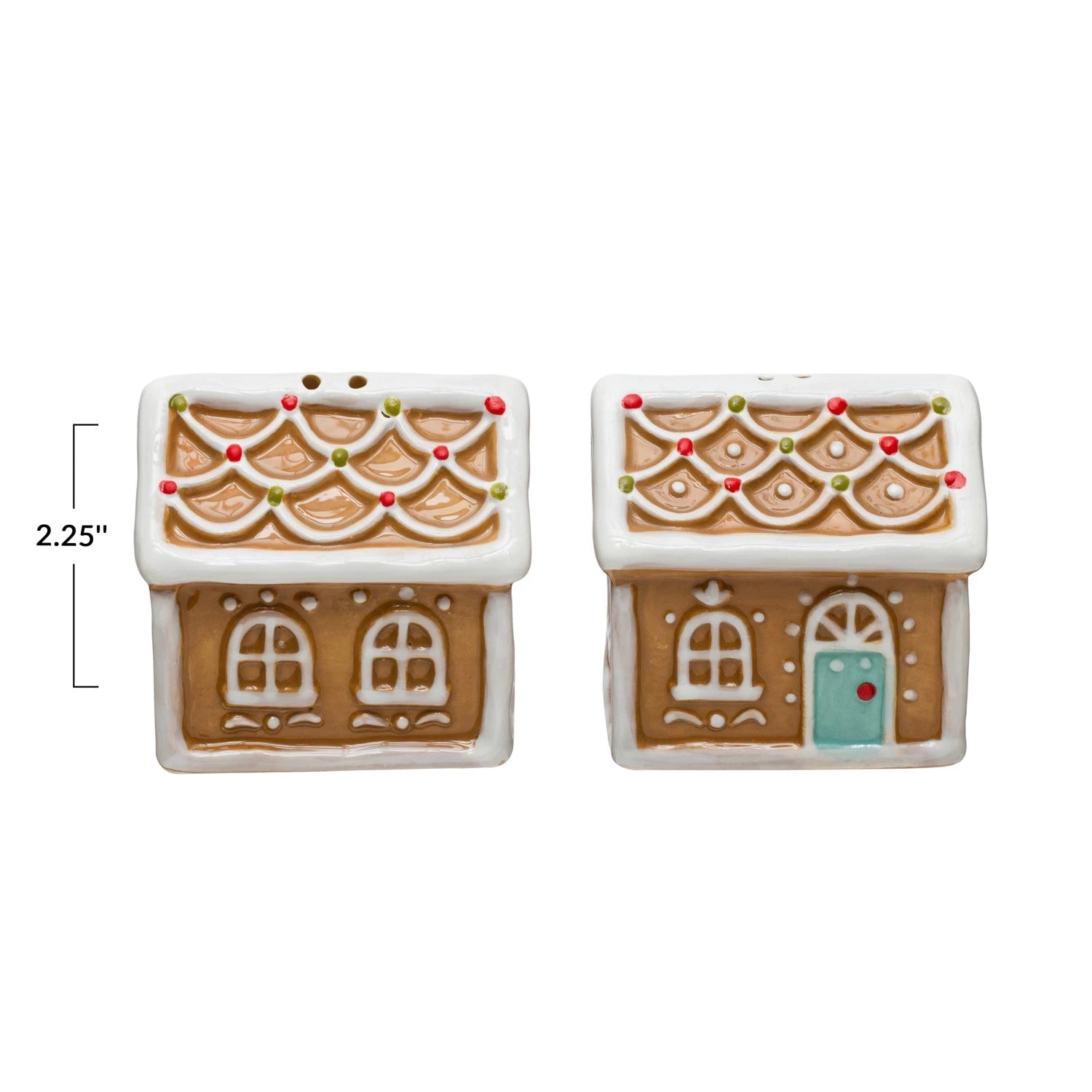 Gingerbread House Salt and Pepper Shakers
