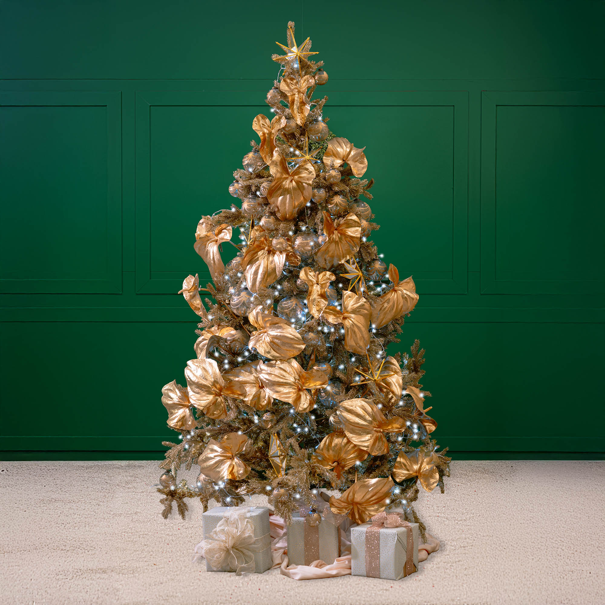 Gold Christmas Tree