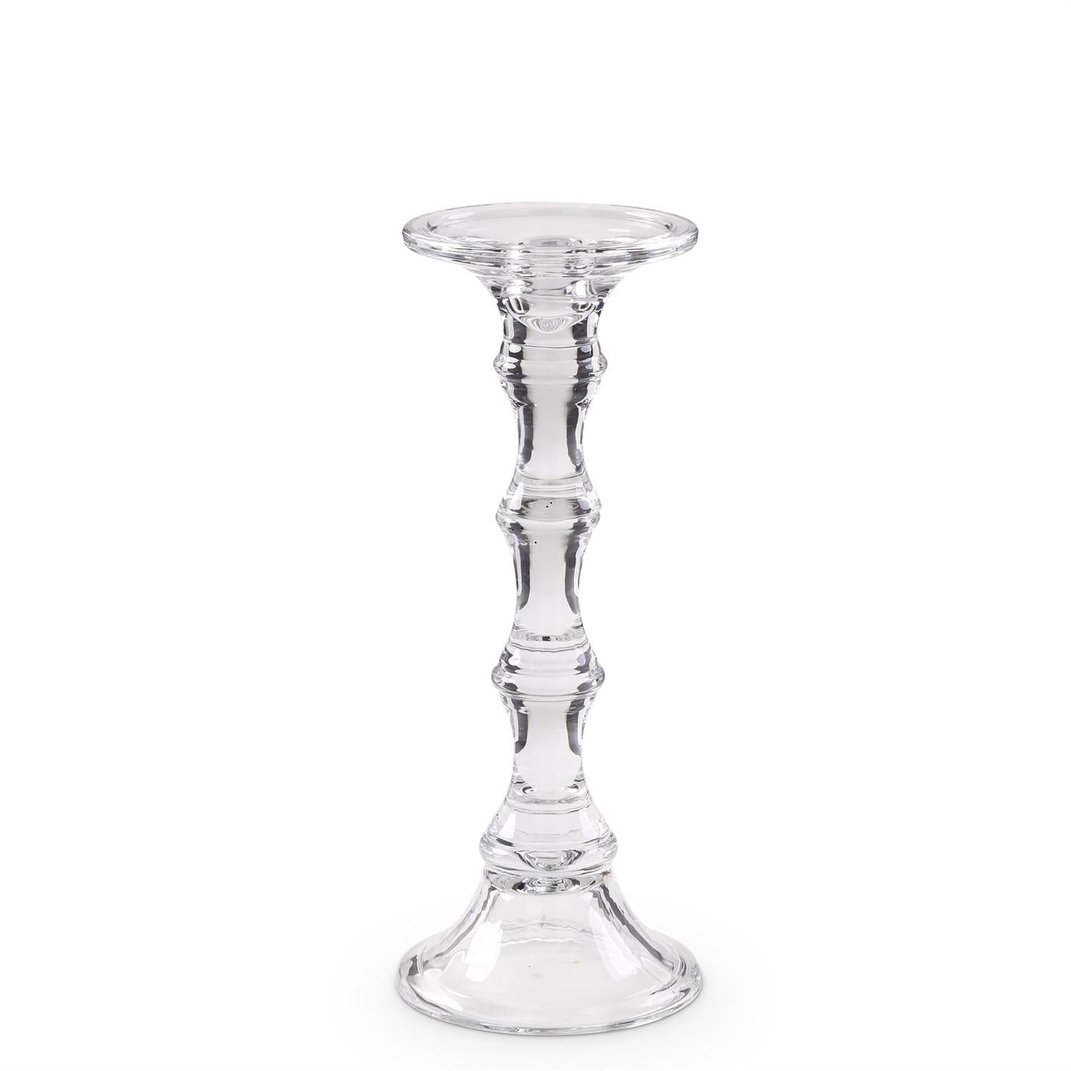 Slender Glass Candle Holder Set