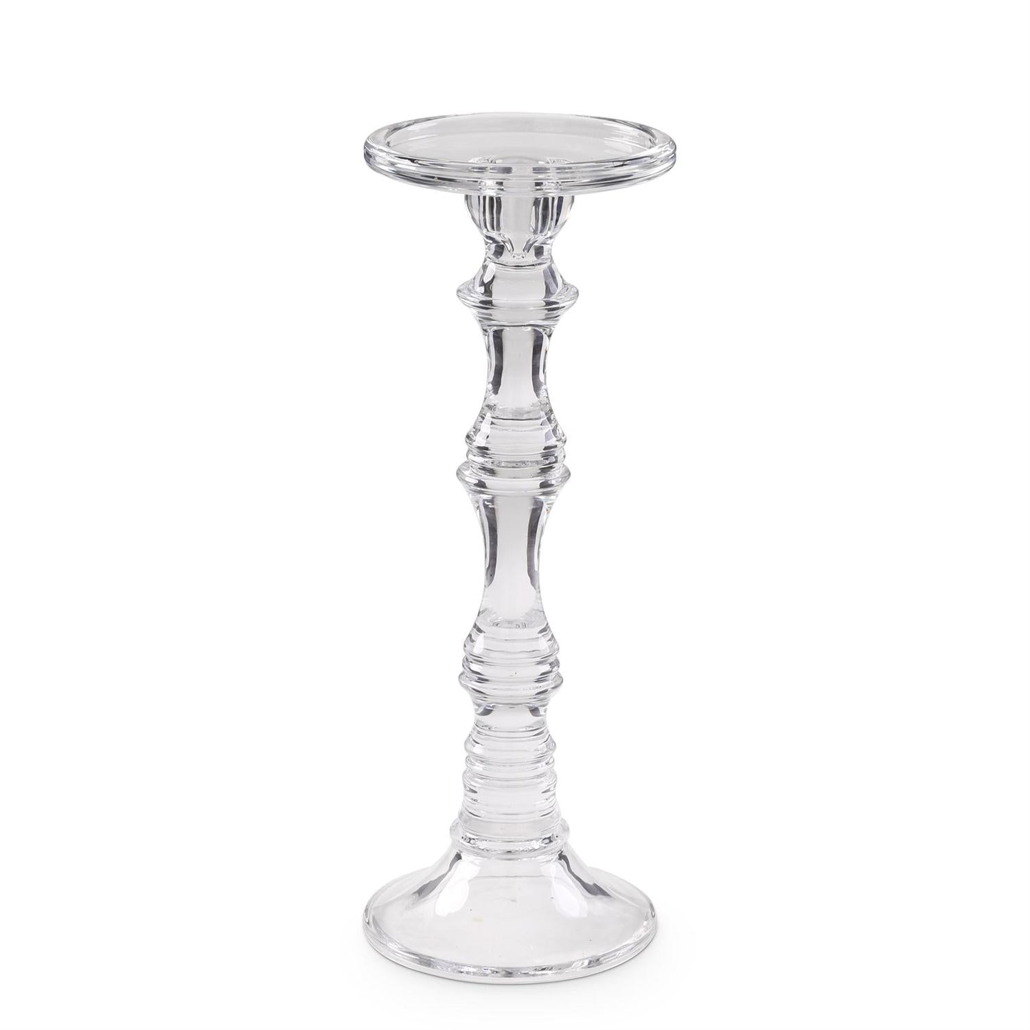 Slender Glass Candle Holder Set