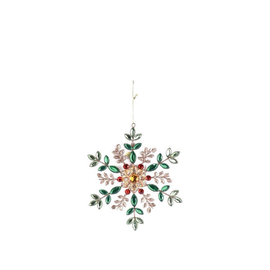 Jewel Snowflake Ornaments