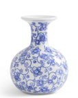 Blue and White Porcelain Chinoiserie Vases