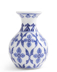 Delft-Inspired Porcelain Bud Vases
