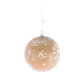 Snowflake Ball Ornament