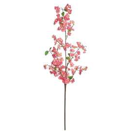 Pink Cherry Blossom Spray 65"