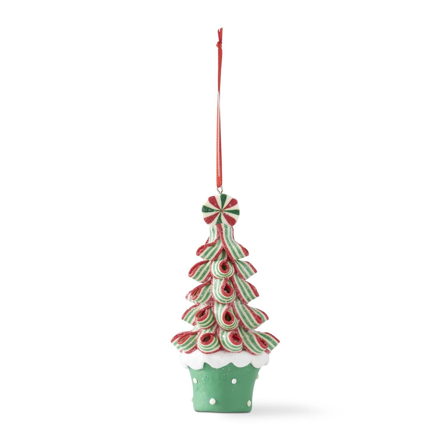 Striped Candy Tree Ornament