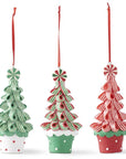 Striped Candy Tree Ornament