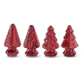 Mini-Assorted Mercury Glass Trees