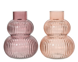 Pink Bubble Vases