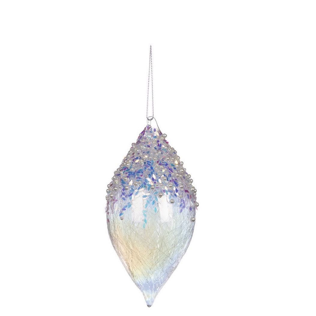 Glass Pearl Ornament